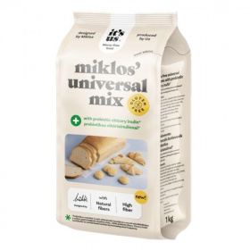 Its Us Miklos universal mix plus prebiotikus cikória inulinnal lisztkeverék 1000g