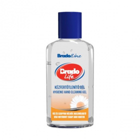 BradoLife kézfertőtlenítő gél - kamilla 50ml