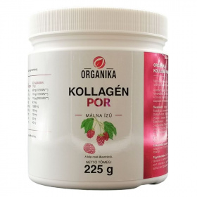 Organika kollagén (málna ízű) italpor 225g