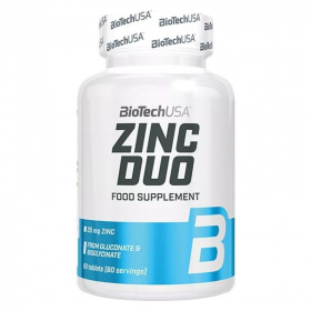 BioTechUSA Zinc Duo tabletta 60db