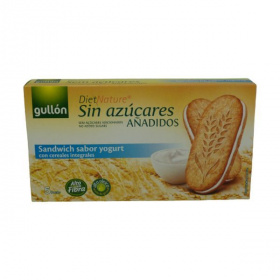 Gullón joghurtos reggeli szendvicskeksz 220g