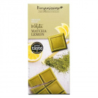 Benjamissimio bio vegán fehér csokoládé (matcha tea és citrom) 70g 