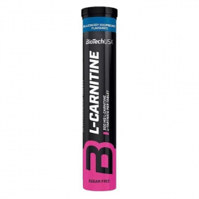 BioTechUSA L-carnitine pezsgőtabletta áfonya-málna 20db