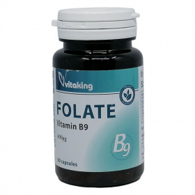 Vitaking Folate B9 (folát - folsav) 400mcg kapszula 60db