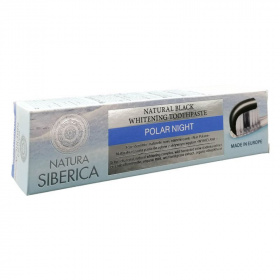 Natura siberica polar night natúr fekete fogkrém (fehérítő hatással) 100g