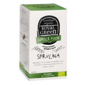 Royal Green Spirulina tabletta 60db