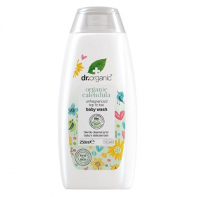 Dr.Organic bio illatmentes babafürdető körömvirággal 250ml