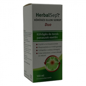 Dr. Theiss HerbalSept Duo köhögés elleni szirup 100ml