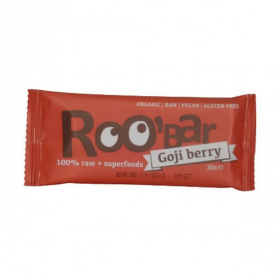 Roobar 100% raw bio gyümölcsszelet - goji bogyó 30g