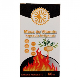 Sun Moon maca (perui zsázsa) kapszula férfiaknak 60db