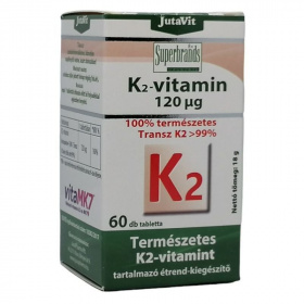 JutaVit K2-vitamin 120mcg tabletta 60db