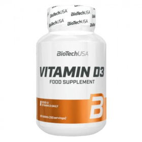 BioTechUSA Vitamin D3 50mcg tabletta 120db