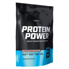 BioTechUSA Protein Power (eper-banán) fehérjepor 1000g