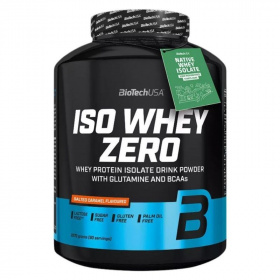 BioTechUSA Iso Whey Zero lactose free (sós karamell) tejsavó fehérjepor 2270g