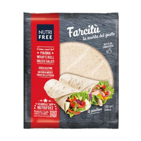 Nutri Free farcitú gluténmentes tortilla lap 120g