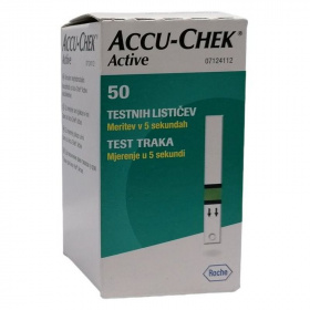 Accu-Chek Active tesztcsík vércukorszintmérő készülékhez 50db