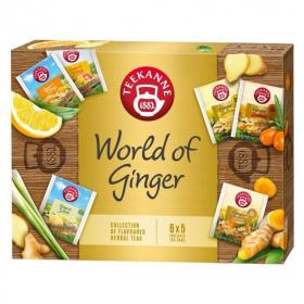 Teekanne world of ginger collection gyömbér 30db