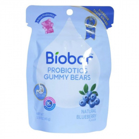 Biobor gumicukor probiotikus áfonya 45g