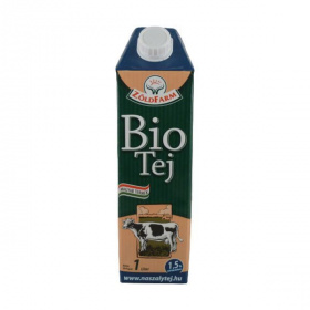 Zöldfarm bio tartós tej 1,5% (UHT) 1000ml