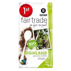 Oxfam bio fair trade 100% arabica kávé 250g