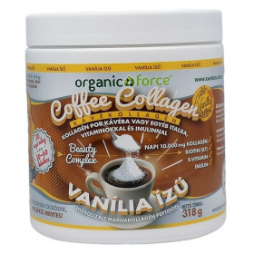 Organic Force Coffee Collagen - kávékollagén - VANÍLIA 318g