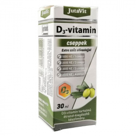 Jutavit D3-vitamin 1000NE (extra szűz olivaolajjal) cseppek 30ml