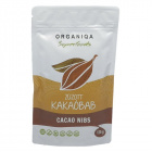 Organiqa Cacao Nibs (bio, Criollo), zúzott kakaóbab 125g - kifutó 