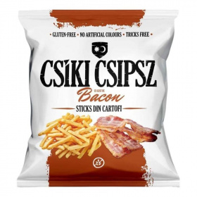 Csíki csipsz szalmapityóka baconös 70g