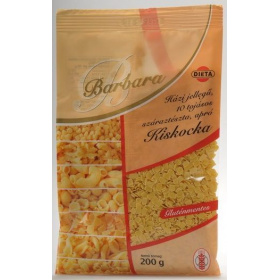 Barbara gluténmentes kiskocka tészta 200g