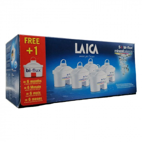 Laica Bi-Flux Mineral Balance 5 + 1 ajándék vízszűrőbetét 6db