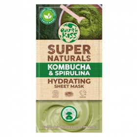 Earth Kiss supernaturals kombucha és spirulina textilmaszk 1db