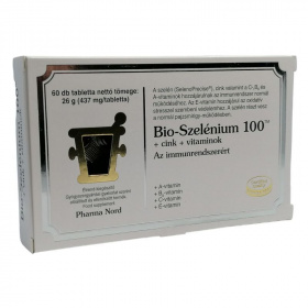 Pharma Nord Bio-Szelénium 100+Cink+Vitaminok tabletta 60db