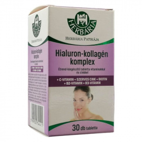 Herbária Hialuron+kollagén komplex tabletta 30db