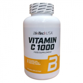 BioTechUSA Vitamin C 1000 Bioflavonoids tabletta 100db