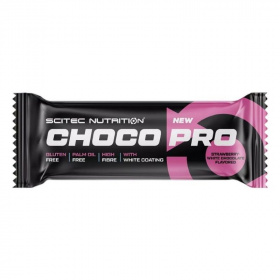 Scitec choco pro szelet eper-fehércsoki 50g