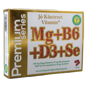 Jó Közérzet Premium Series Mg+B6+D3+Se tabletta 30db