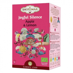 Shoti Maa bio joyful silence alma és citrom tea (16x2g) 16db