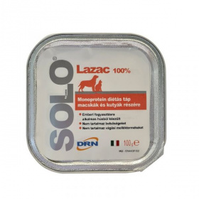 Solo monoprotein (lazac) diétás táp 100g