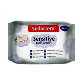 Sudocrem Sensitive baba törlőkendő 55db